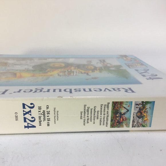 Ravensburger Premium Puzzle Diggers at Work 2 x 24 Age 4+ Sealed New 07 802 8 - Picture 8 of 12